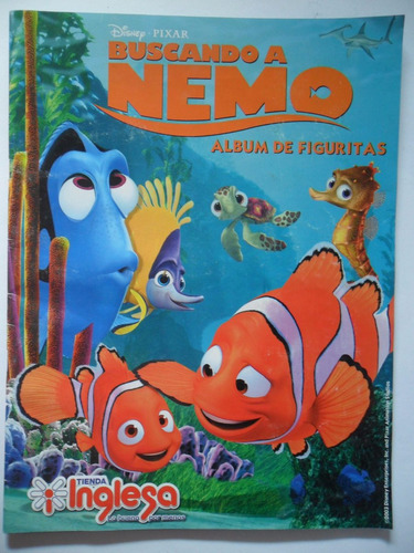 Album De Figuritas Buscando A Nemo De Tienda Inglesa Disney.