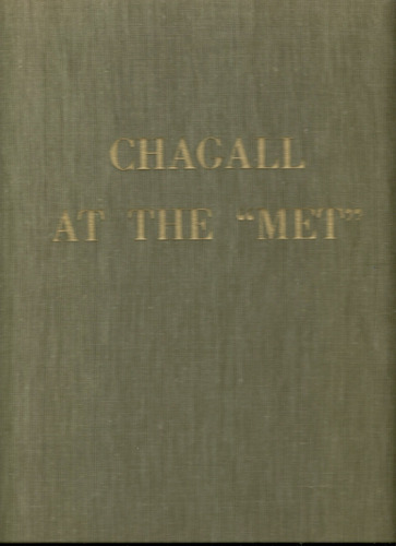 Chagall At The   Met  . Emily Genauer  Idioma Inglés