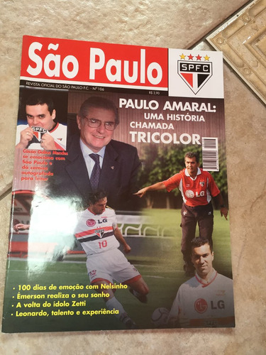 Revista Oficial São Paulo 106 Nelsinho Paulo Amaral M284