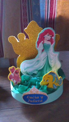 Centros De Mesa Original Infantiles Princesas