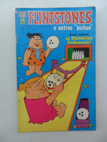 Os Flintstones E Outros Bichos Nº 2 Editora Abril Jan 1973