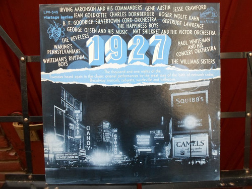 1927 - Jazz Varios Artistas - Vinilo Usa