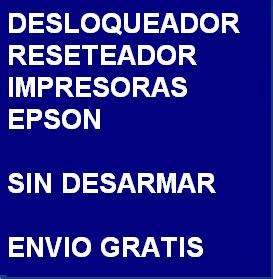 Desbloqueador Reset Impresora Epson T30 Envio X Internet