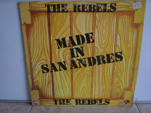 Lp Vinilo The Rebels Made In San Andres