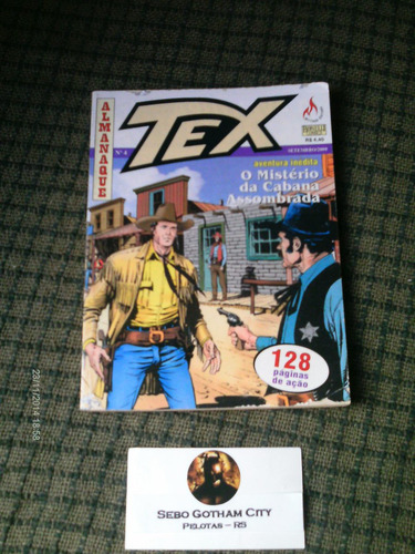 Almanaque Tex N. 4 - Mythos Editora - Com Defeito Na Capa E Peq. Furos (Usado)