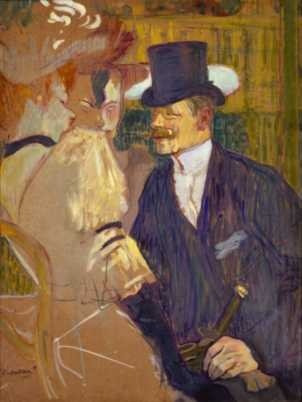 Toulouse Lautrec - Ingles En Moulin Rouge - Lámina 70x52 Cm.