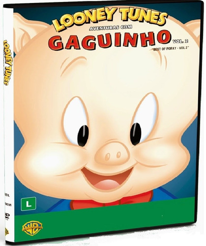 Dvd Lacrado Looney Tunes Aventuras Com Gaguinho Volume 2