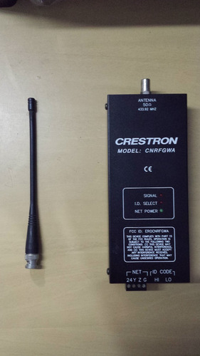 Antena Rf Crestron Cnrfgwa Automação