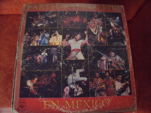 Lp Earth Wind Y Fire, En Mexico, Disco