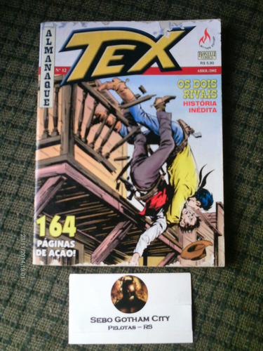 Almanaque Tex N. 12 - Mythos Editora - Com Defeito Na Capa