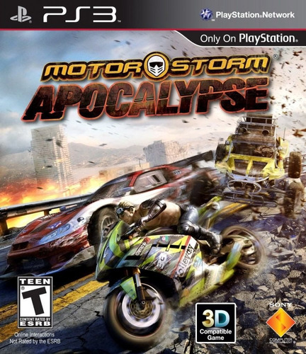 Jogo Motor Storm Apocalypse Ps3 Midia Fisica Nfe Lacrado