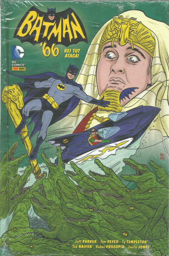 Batman 66 Volume Nº 02 - Rei Tut Ataca - Editora Panini - Bonellihq 2 Cx302 Mar21
