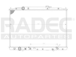 Radiador Acura Mdx 2013 V6 3.7/4.0 Lts Automatico