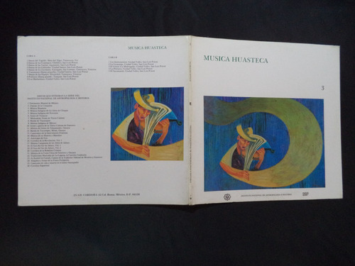 Musica Huasteca 1986 Lp  Funda Con Textos, De Coleccion