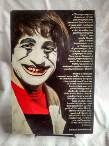Scuola E Teatro Dimitri Edizioni Benteli Berna 1988 Italiano
