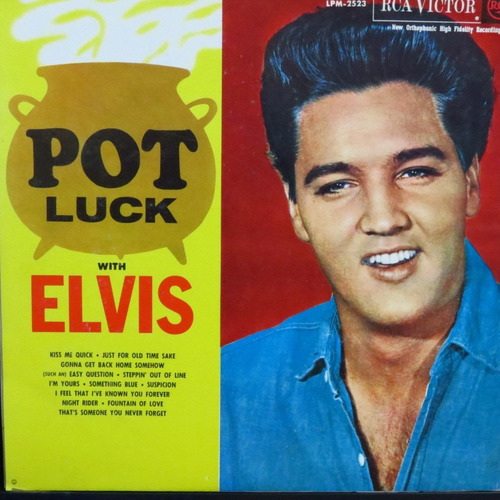 Lp - Elvis Presley - Elvis Whit Pot Luck - New Or Vinil Raro