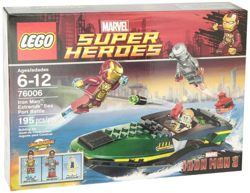 Lego Marvel Super Heroes Iron Man Modelo 76006