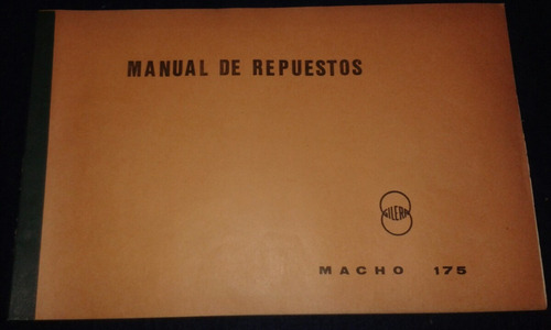 Manual De Despiece De Gilera Macho 175