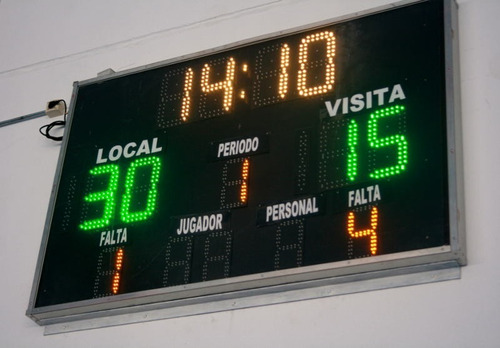 Tableros, Relojes Y Tanteadores Basketball Futbol5