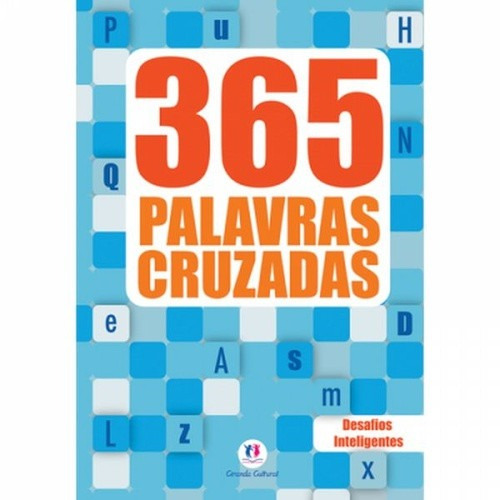 Livro 365 Palavras Cruzadas - Desafios Inteligentes