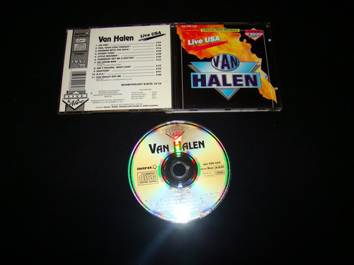 Van Halen Live Usa Unofficial  Germany Cd Nm+