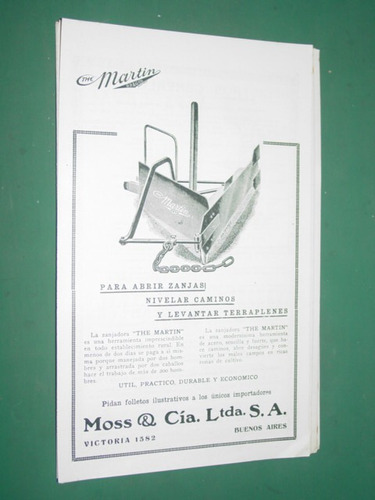 Publicidad Criolla Zanjadora The Martin Moss Buenos Aires