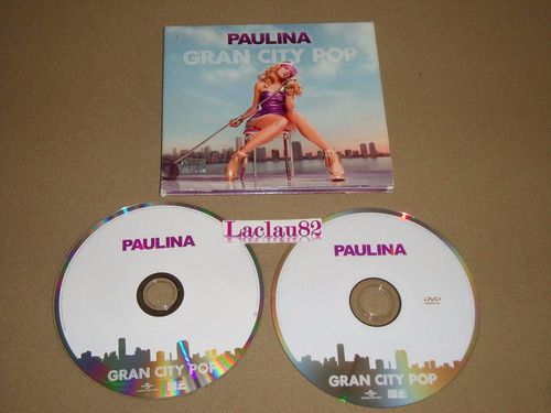 Paulina Rubio Gran City Pop 2009 Universal Cd Digipack