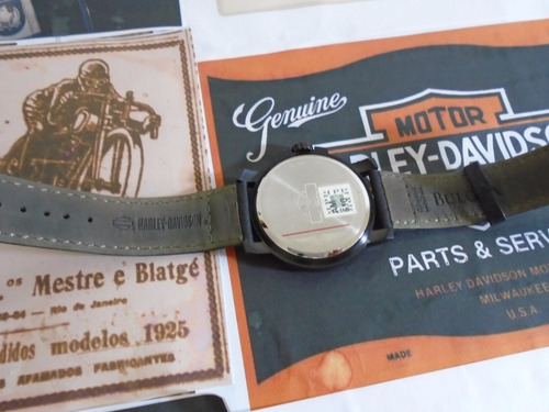 Harley Davidson Bulova Original Garantia