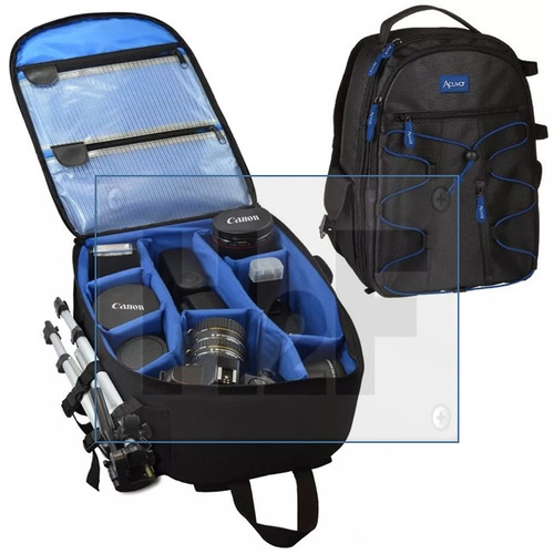 Broca Mochila Backpack Para Cámara Dslr Profesional Msi