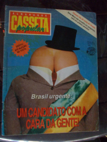Almanaque Casseta  Popular - Brasil Urgente. Um Canditato Co