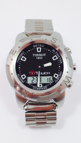 Reloj Tissot T- Touch Caja Y Extensible De Acero, (inv 950)