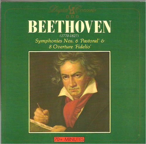 Cd Beethoven  Sinfonía No 6 + Overtura Fidelio  