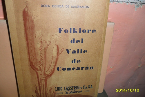 Folklore Del Valle De Concaran-dora Ochoa De Masramon