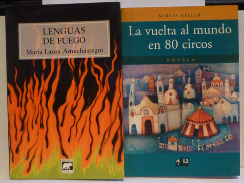 Lote X2 Libros Novelas,autoras Mireya Keller/ M Amuchastegui