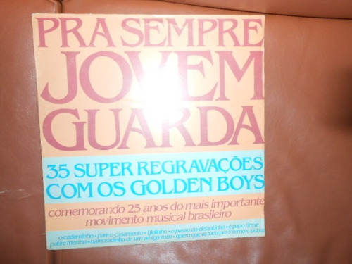 Vinil Golden Boys Pra Sempre Jovem Guarda 35 Regravações