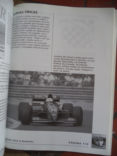 Grand Prix 2 = Manual Do Jogo Em Portugues = Ms Dos E Win 95