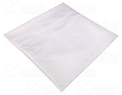 10 Capas Almofada 35x35 Branca Para Sublimação Tipo Envelope