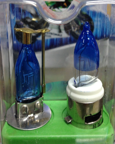 Lamparas Halogenas 12 V P/ Moto Power Light Juego.x2