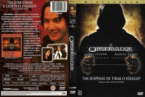 Dvd - O Observador - Marisa Tomei, Keanu Reeves