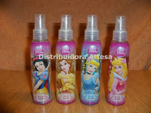 Perfume Infantil Body Splash: Princesas Agatha Minnie Hadas.