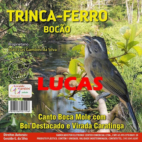 Cd Trinca Ferro Bocão (lançamento) Audio Excelente!