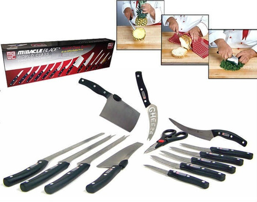 Juego De Cuchillos Profesionales Chef Miracle Blade