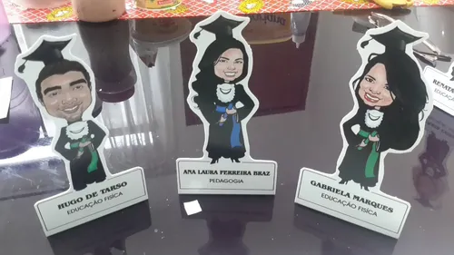 comprar Caricaturas Digital Formatura Display De Mesa Formandos2017