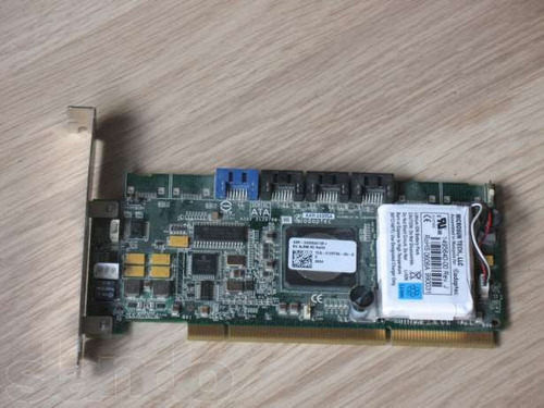 Controladora Adaptec Sata Ii Pci-x 4 Port Aar-2420sa/128+