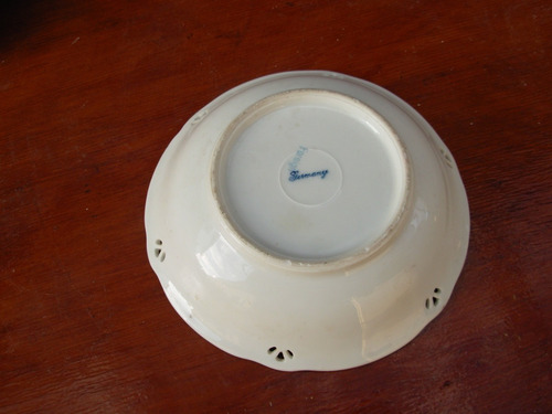 Platos Finos Y Antiguos De Porcelana Alemana