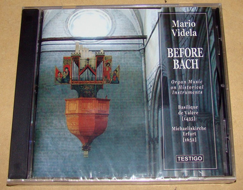 Mario Videla Before Bach Cd Sellado Usa