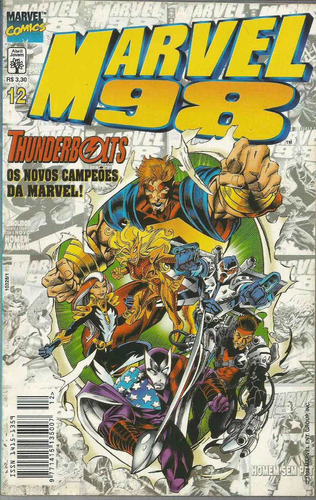 Marvel 98 Volume 12 - Abril - Bonellihq Cx07 B19