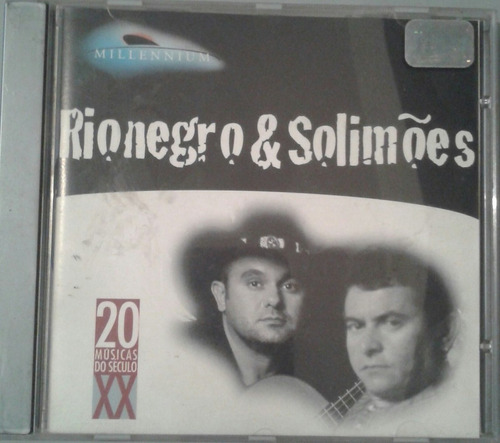 Cd Rionegro E Solimões - Millennium 20 Musicas Do Sec. Xx