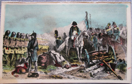 Postal De Guerra Napoleónica Waterloo 1815