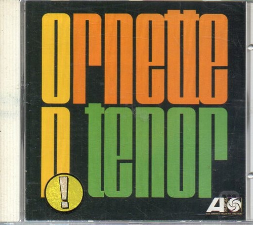 Ornette Coleman - Ornette On Tenor - Cd Original Germany